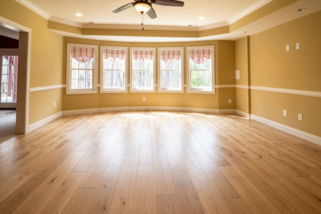 Flooring after