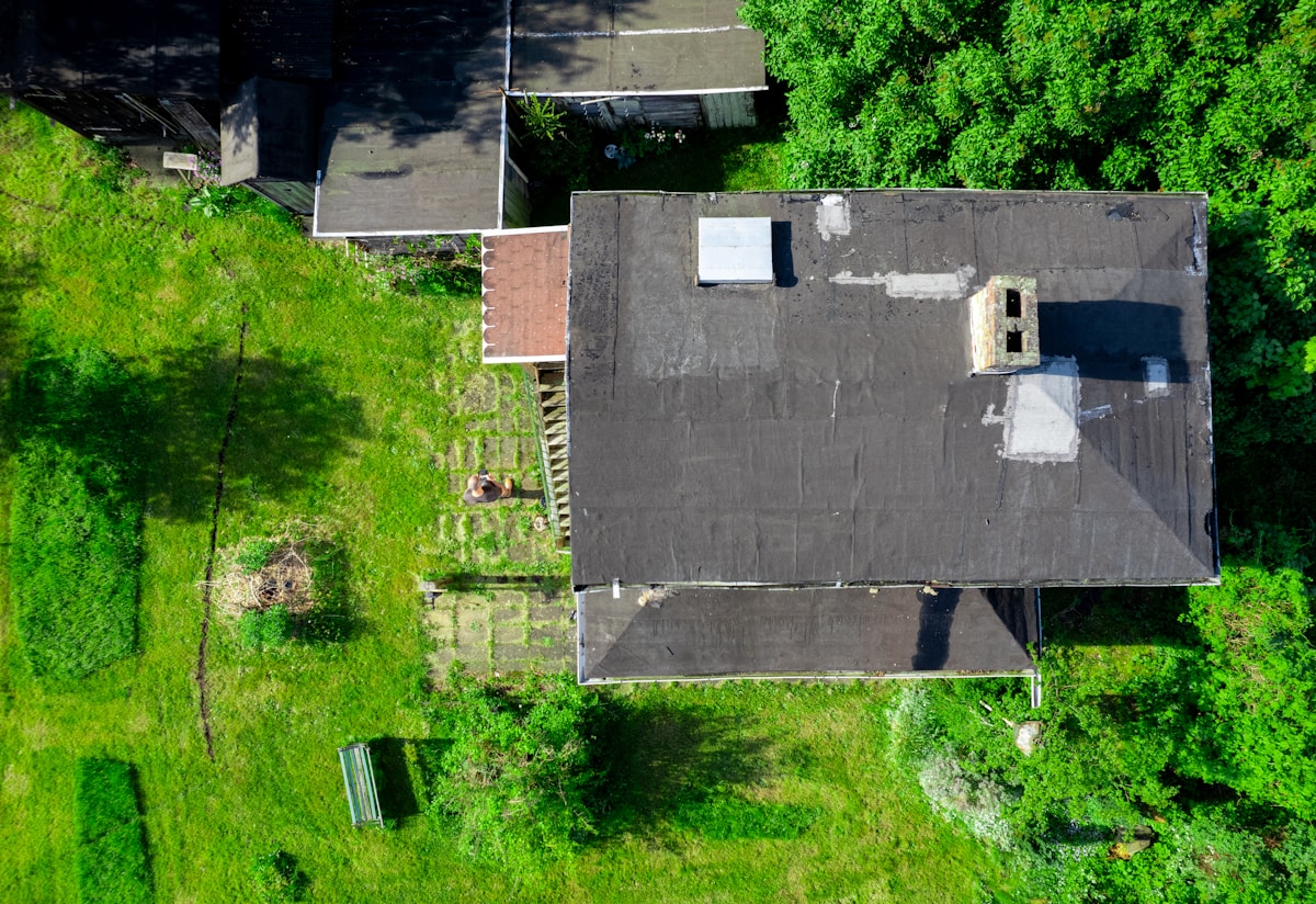 Roofing before